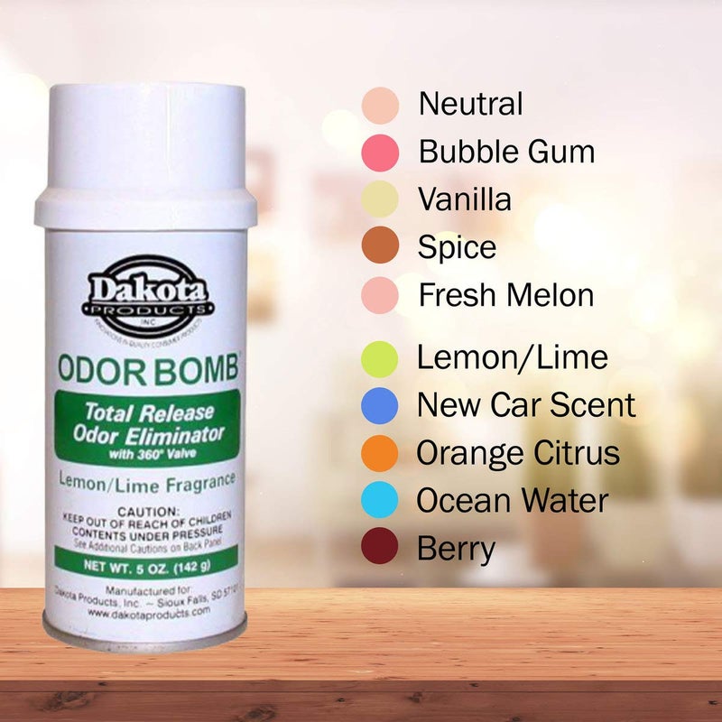 Dakota Odor Bomb Car Odor Eliminator  5 Ounces  Eliminates Odors Better Than Car Fresheners  Leaves Refreshing Car Scent - Image 4